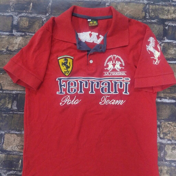 La martina ferrari polo shirts Clearance
